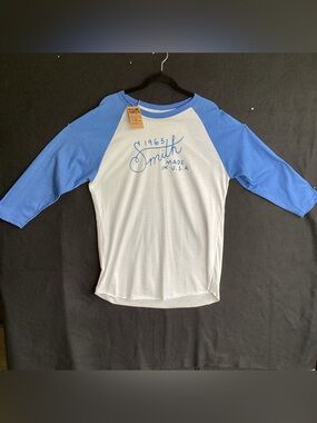 Smith optics revival tee baseball shirt made in USA NWT